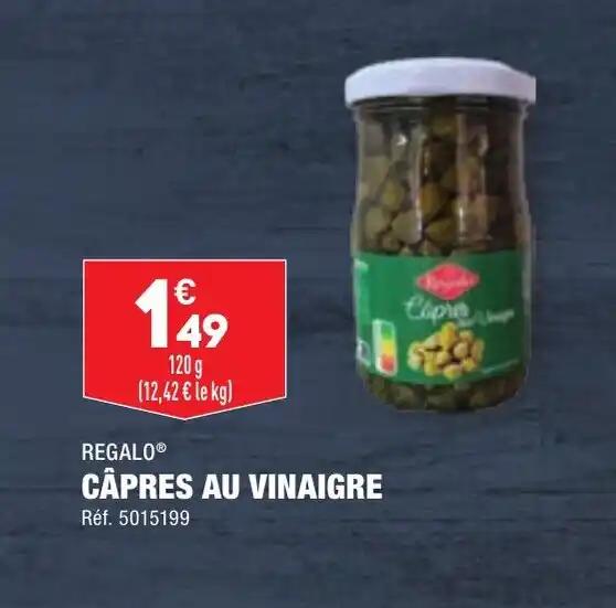 REGALO® CÂPRES AU VINAIGRE
