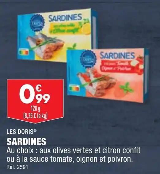 LES DORIS® SARDINES