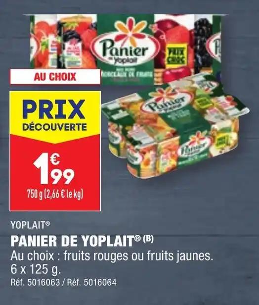 PANIER DE YOPLAIT® (B)