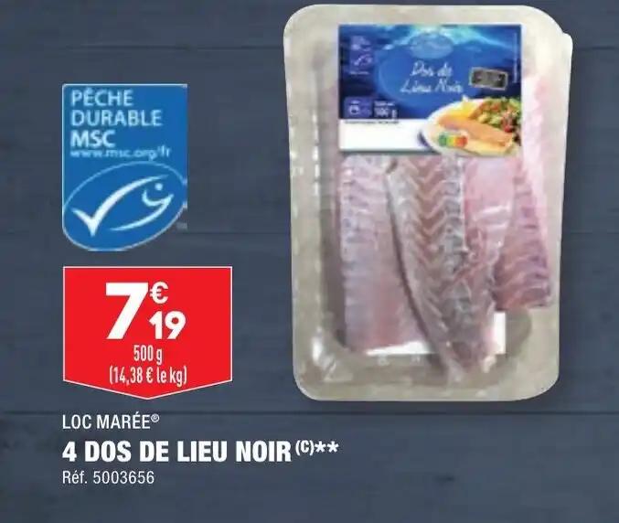 4 DOS DE LIEU NOIR (C)**