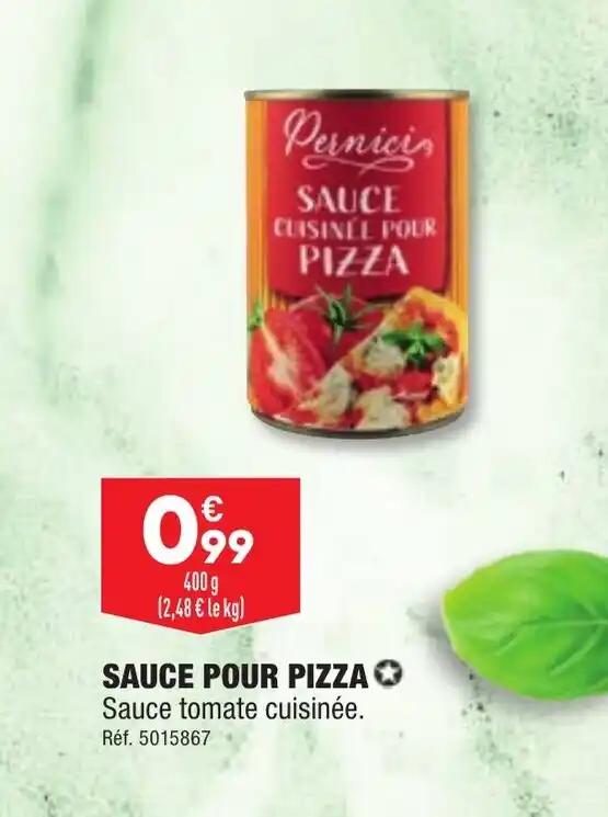 SAUCE POUR PIZZA ✪