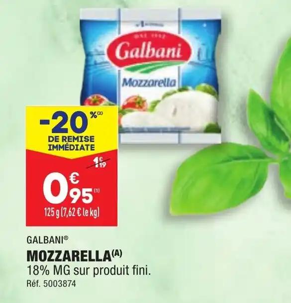 GALBANIⓇ MOZZARELLA (A)