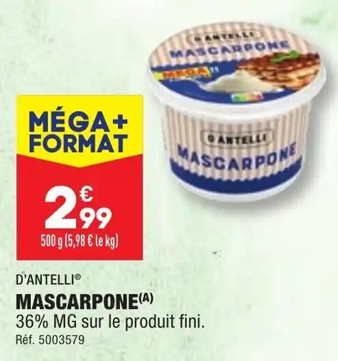 MASCARPONE (A)
