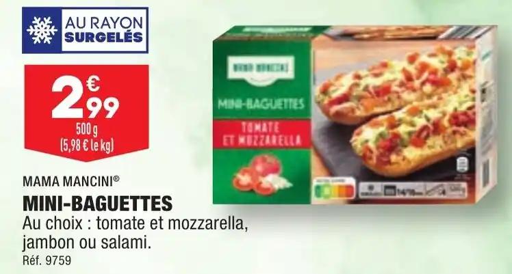 MINI-BAGUETTES