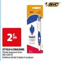 Bic - stylo 4 couleurs