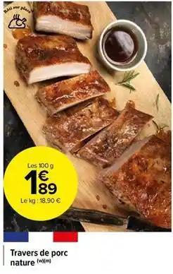 Porc haché