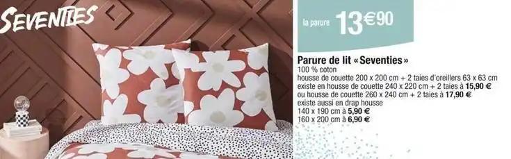 Parure de lit
