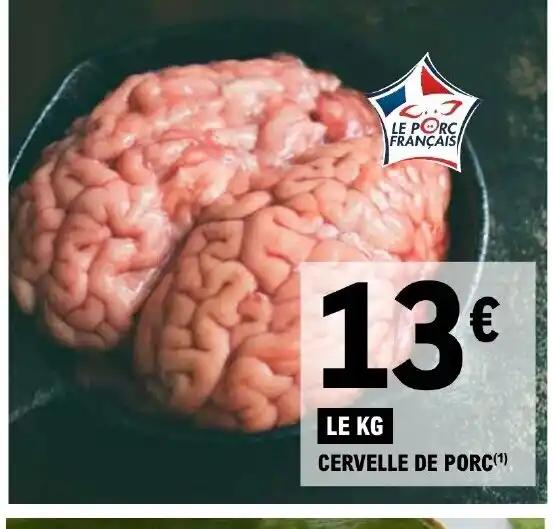 CERVELLE DE PORC(1)