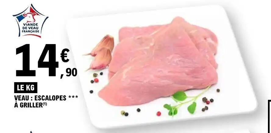 VEAU: ESCALOPES