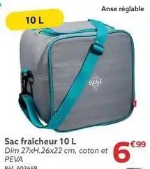 Sac fraîcheur
