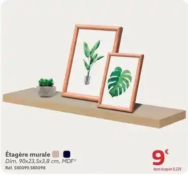 Étagère murale