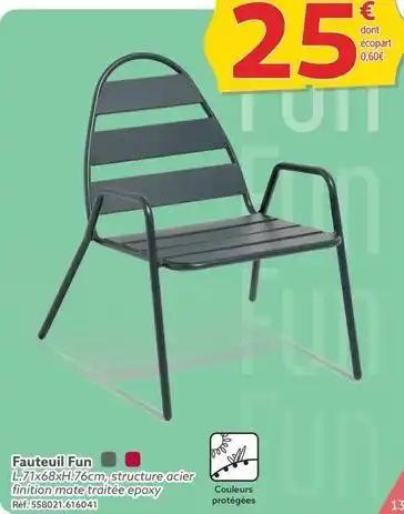 Fauteuil fun