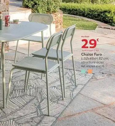 Chaise faro