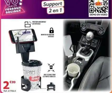 Support 2 en 1
