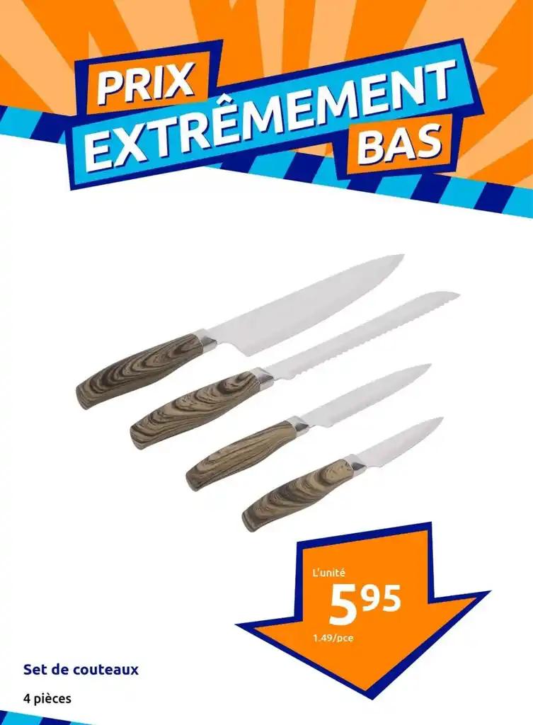 Set de couteaux