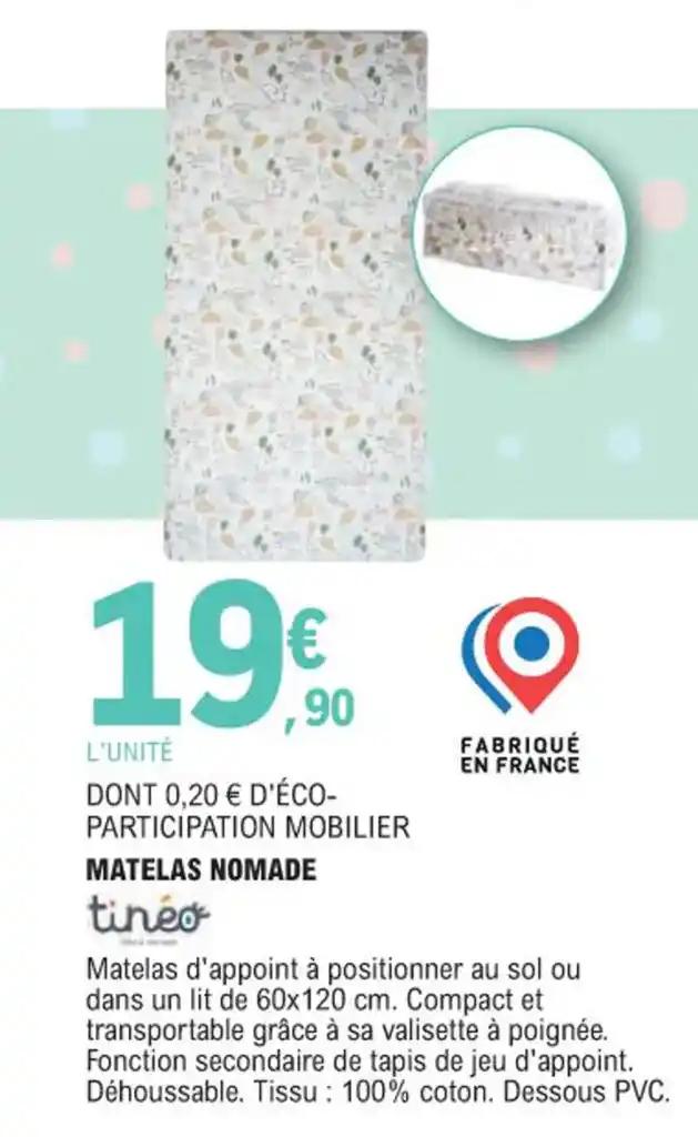 MATELAS NOMADE