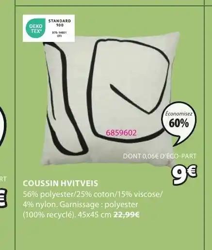 COUSSIN HVITVEIS