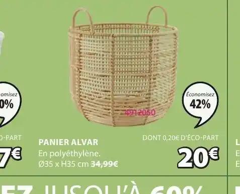 PANIER ALVAR