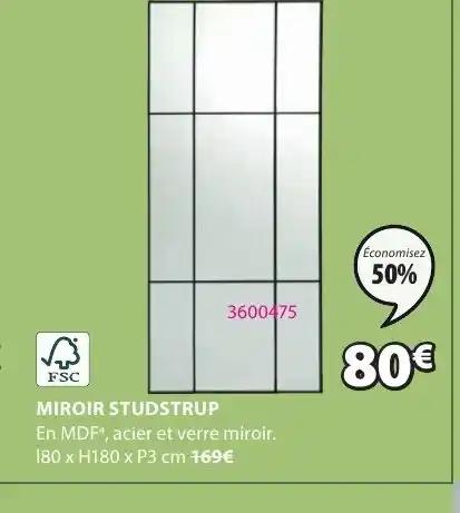 MIROIR STUDSTRUP