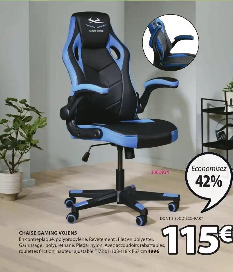 CHAISE GAMING VOJENS