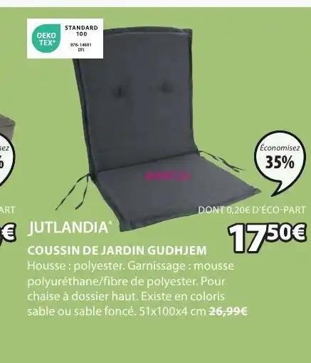 COUSSIN DE JARDIN GUDHJEM