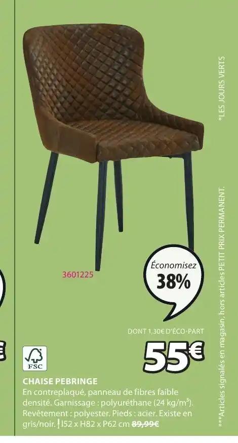 CHAISE PEBRINGE
