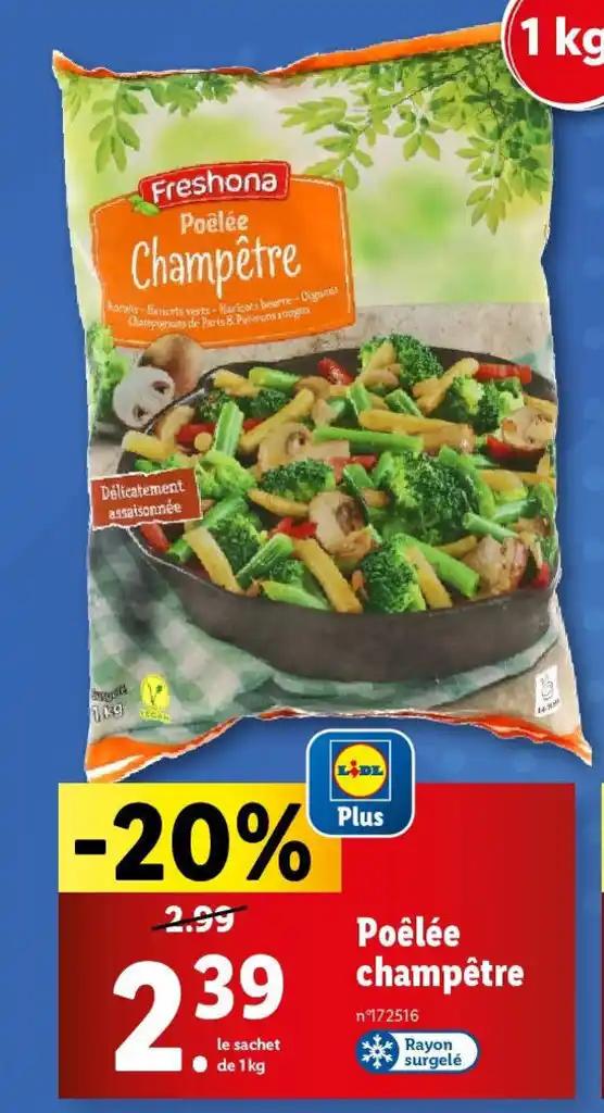 Poêlée champêtre