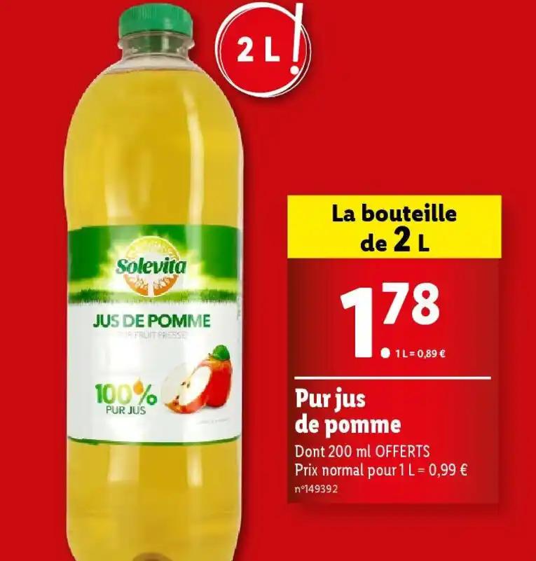 Pur jus de pomme