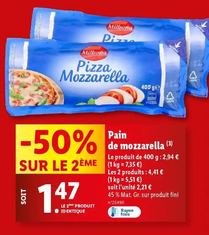 Pain de mozzarella (3)