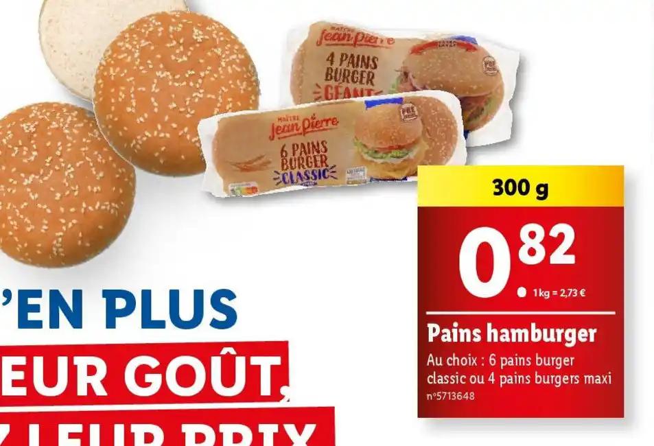 Pains hamburger