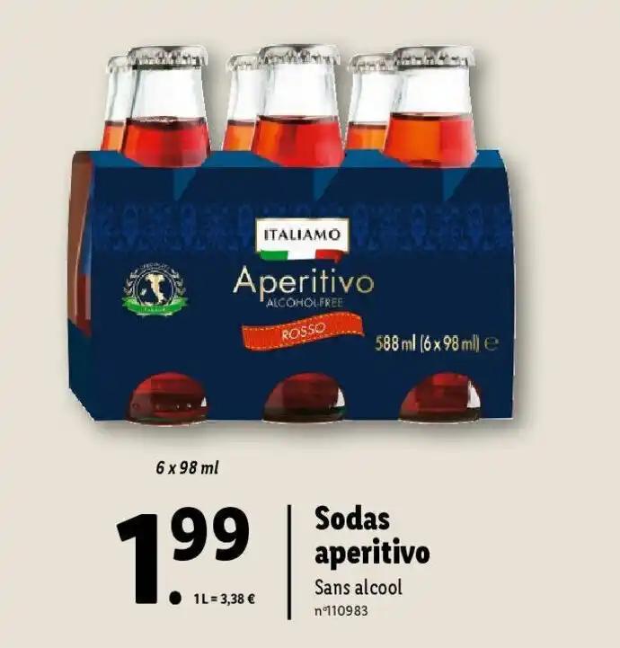 Sodas aperitivo