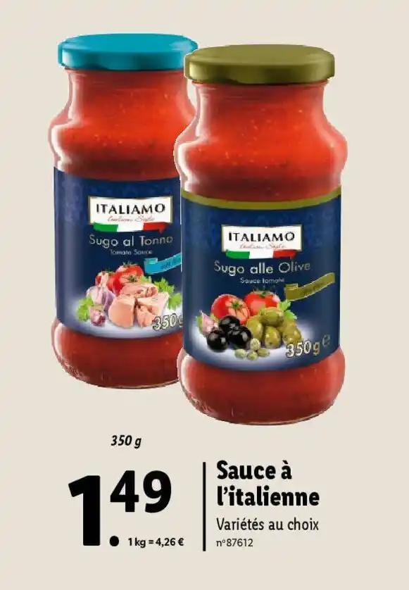 Sauce à l'italienne