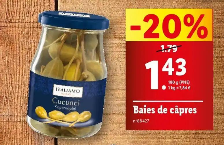 Baies de câpres