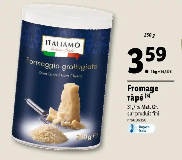 Fromage râpé (3)