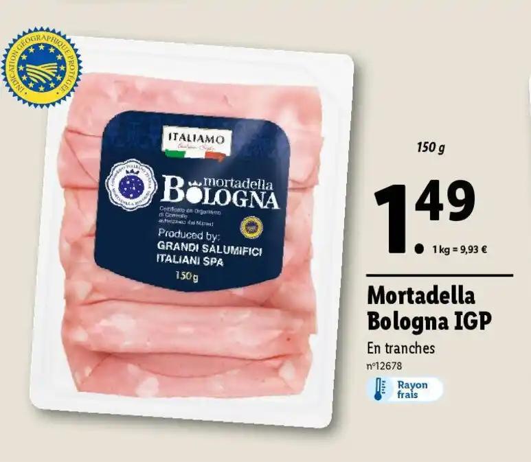 Mortadella Bologna IGP
