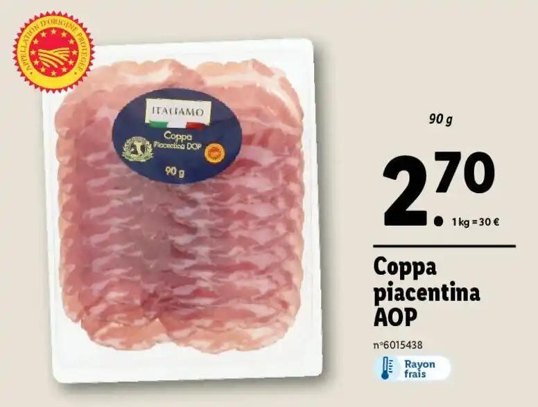 Coppa piacentina AOP