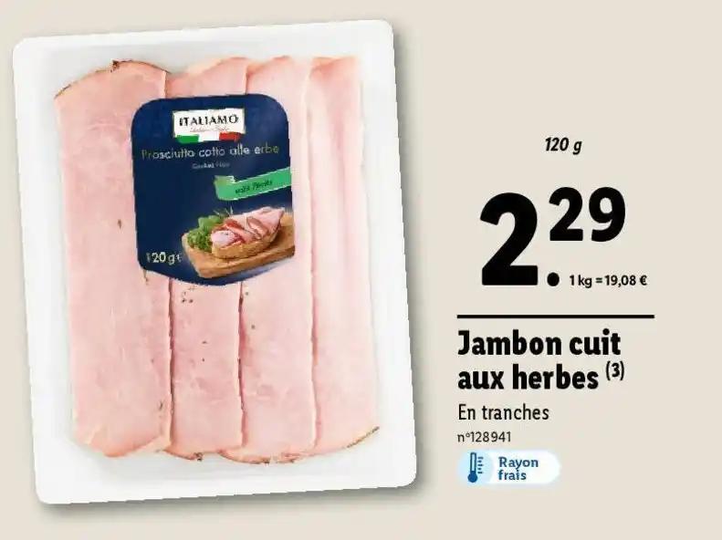 Jambon cuit aux herbes (3)