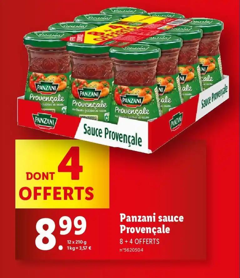 Panzani sauce Provençale
