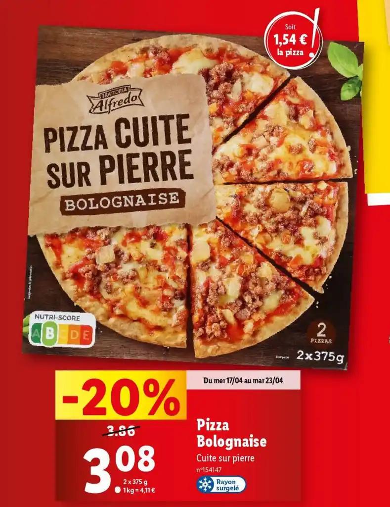 Pizza Bolognaise