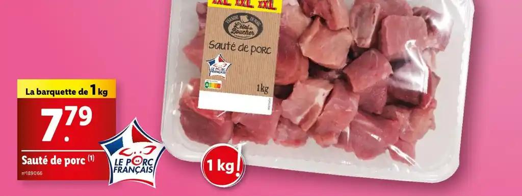 Sauté de porc