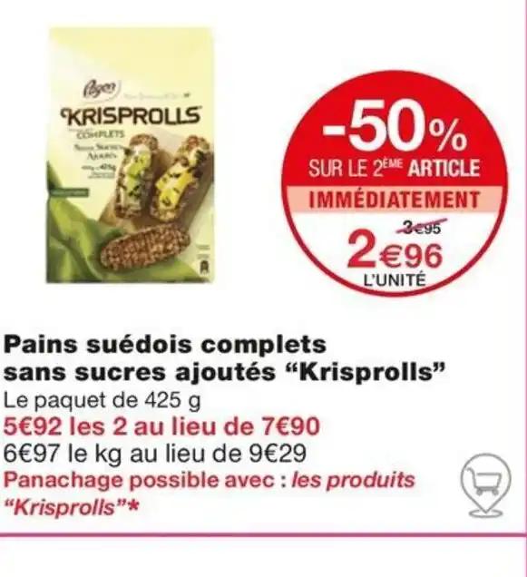 Pains suédois complets
