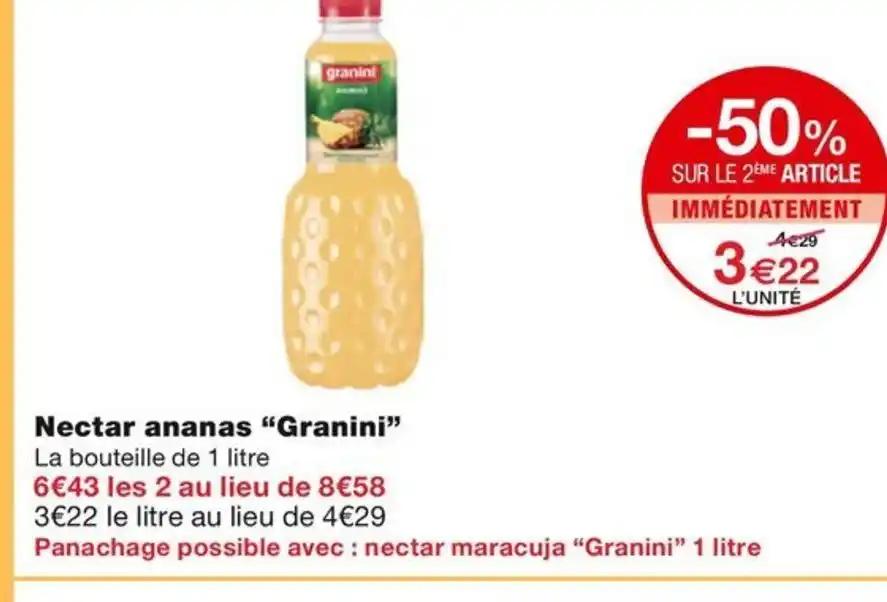Nectar ananas “Granini”