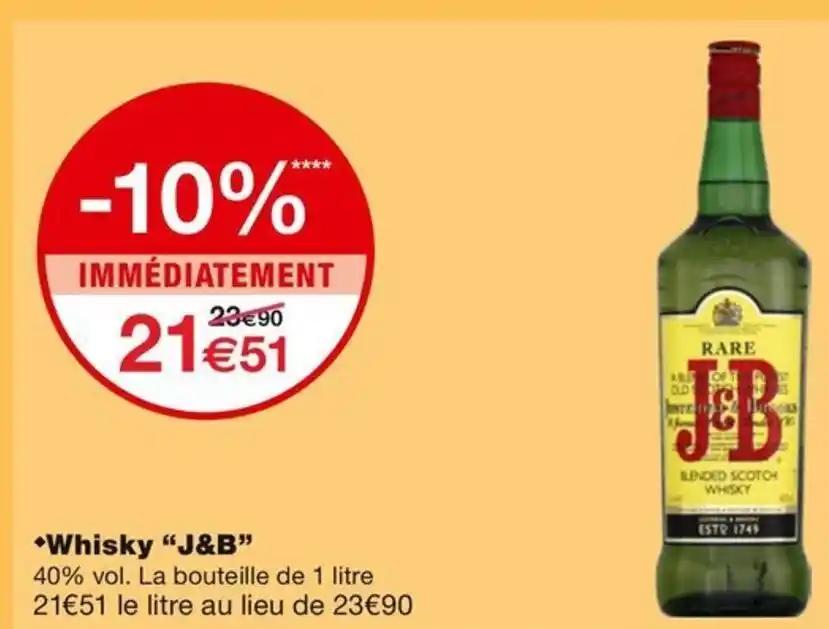 Whisky "J&B"