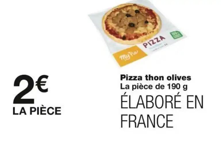 Pizza thon olives