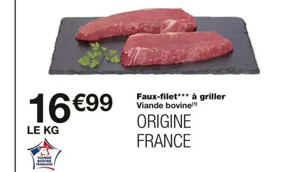 Faux-filet à griller