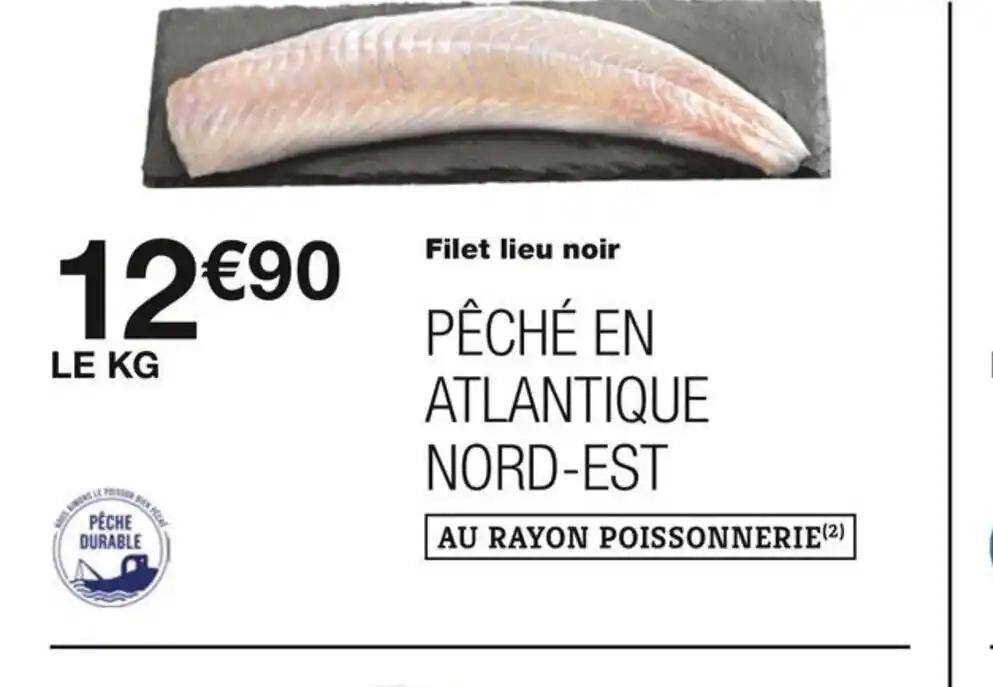 Filet lieu noir