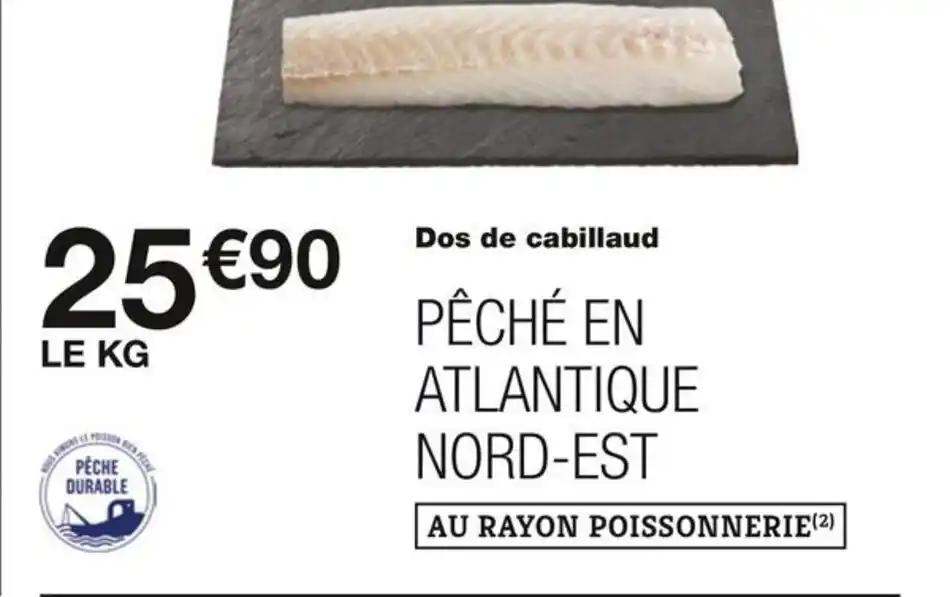 Dos de cabillaud