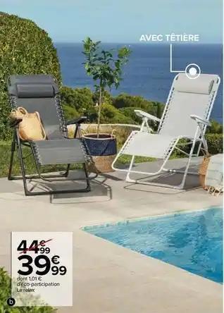 Fauteuil relax