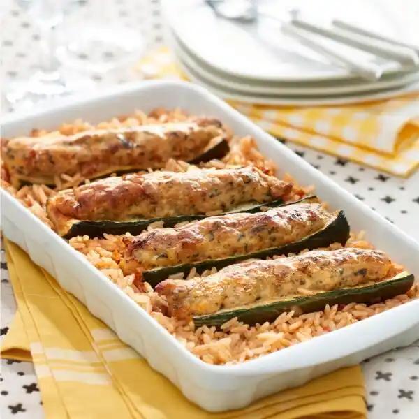 Courgettes farcies