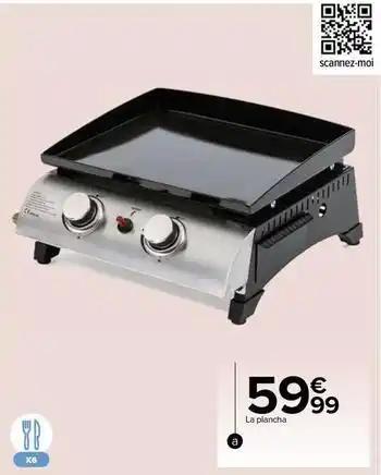 Plancha à gaz